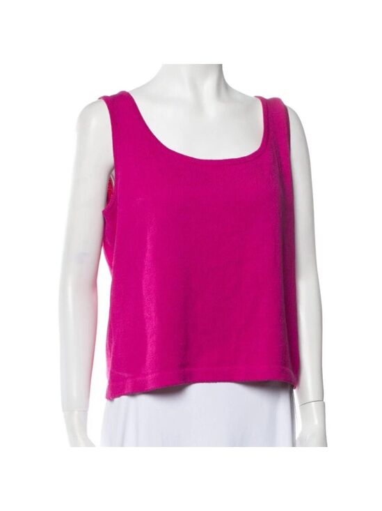 St. John Tops - St John Knit Sleeveless Sweater Shell